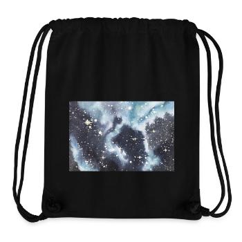 Galaxy Nebula Galaxie Nebel Nerd Astronomie space - Stanley/Stella recycelter Gym Bag - Schwarz - Vorne