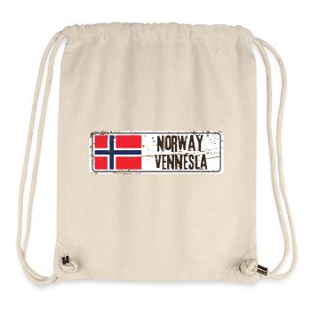 Vennesla Norway - Stanley/Stella Recycled Gym Bag - natural - Front