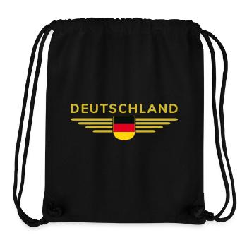 Germany T-Shirt Design Pride & Love of Home - Stanley/Stella Recycled Gym Bag - black - Front