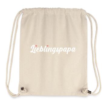 Vater Bester Papa - Stanley/Stella recycelter Gym Bag - Naturweiß - Vorne