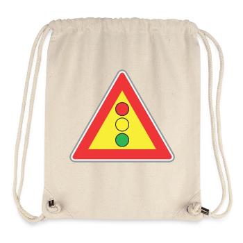 Road sign light - Stanley/Stella Recycled Gym Bag - natural - Front