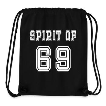 Spirit of '69 backprint - Stanley/Stella Recycled Gym Bag - black - Front