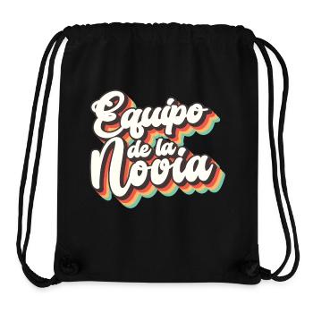 Equipo dela Novia Team Bride Wedding Bridesmaid - Stanley/Stella Recycled Gym Bag - black - Front