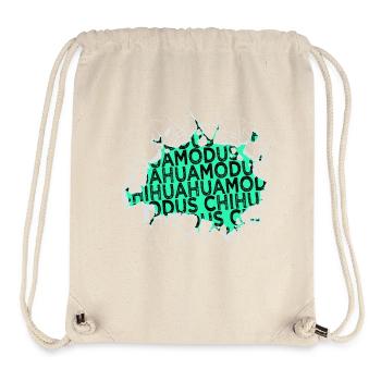 Statement Dog Lover Birthday Gift Idea - Stanley/Stella Recycled Gym Bag - natural - Front