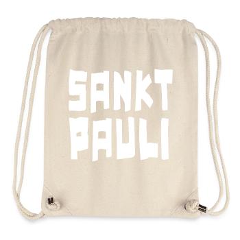SANKT PAULI - Stanley/Stella recycelter Gym Bag - Naturweiß - Vorne