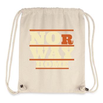 NoR Way Home - Sac à cordon recyclé Stanley/Stella - blanc naturel - Devant