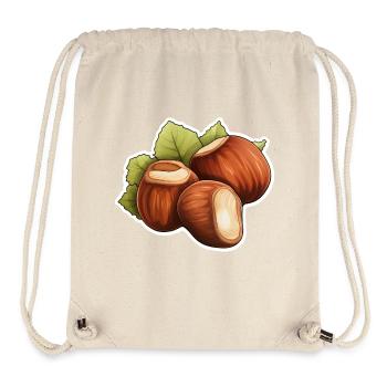 Haselnüsse 3 Stück - Stanley/Stella recycelter Gym Bag - Naturweiß - Vorne