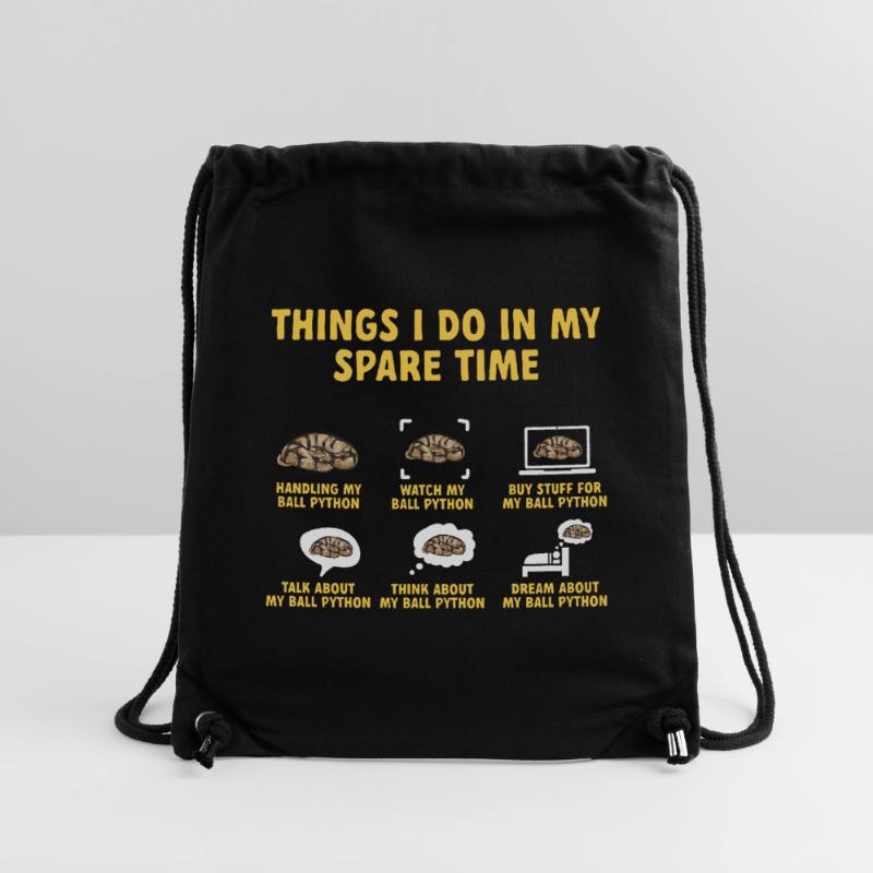 Ball Python Snake King Python Stanley/Stella Recycled Gym Bag