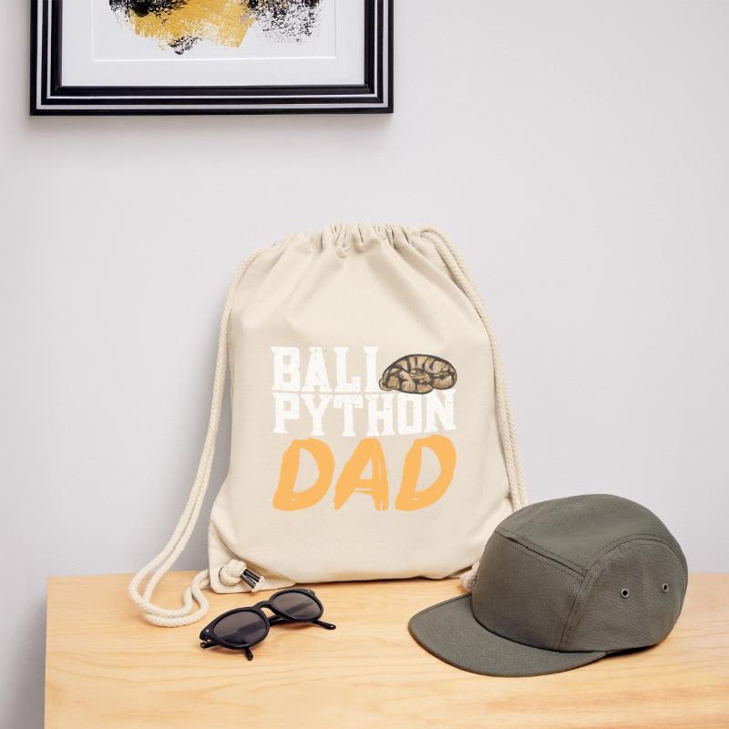 Ball Python Schlange Königspython Stanley/Stella recycelter Gym Bag