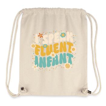 Enseignante de maternelle Éducatrice de centre de garde - Sac à cordon recyclé Stanley/Stella - blanc naturel - Devant