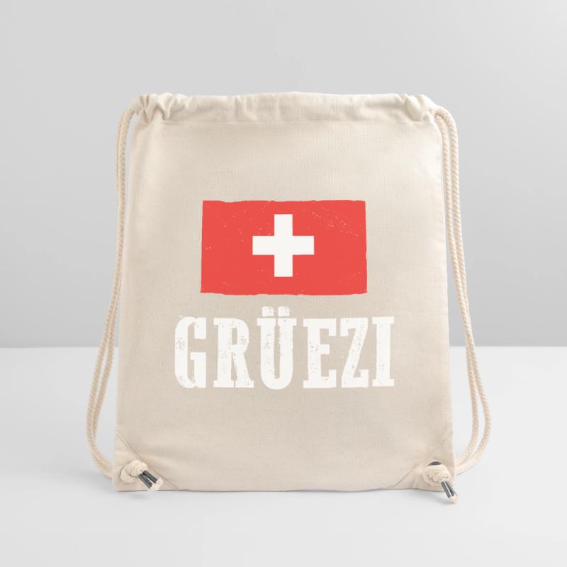 Schweizer Schweiz Stanley/Stella recycelter Gym Bag
