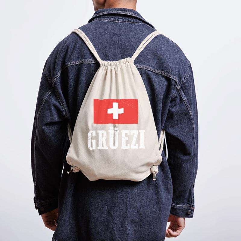 Schweizer Schweiz Stanley/Stella recycelter Gym Bag