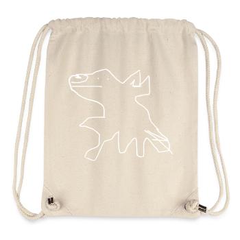 Dog - Stanley/Stella Recycled Gym Bag - natural - Front