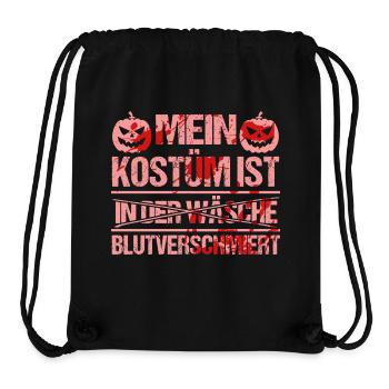 My costume is smeared with blood in the laundry - Stanley/Stella Recycled Gym Bag - black - Front