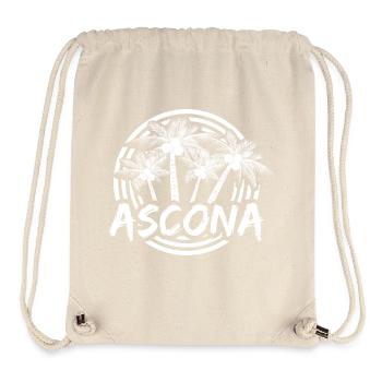 Ascona als Urlaub - Stanley/Stella recycelter Gym Bag - Naturweiß - Vorne