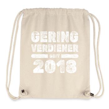 2018 - Stanley/Stella recycelter Gym Bag - Naturweiß - Vorne