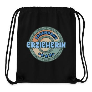 Erzieherin - Stanley/Stella recycelter Gym Bag - Schwarz - Vorne