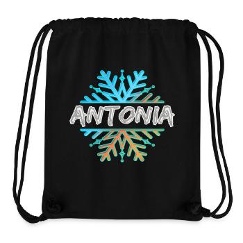Antonia - Stanley/Stella Recycled Gym Bag - black - Front