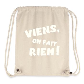 Come on, we don't do anything - Stanley/Stella Recycled Gym Bag - natural - Front