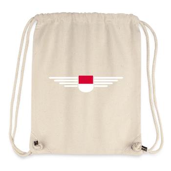 Monaco Design – Stil für Fans des Fürstentums - Stanley/Stella recycelter Gym Bag - Naturweiß - Vorne