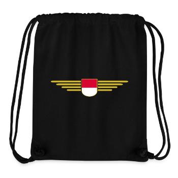 Monaco Design – Stil für Fans des Fürstentums - Stanley/Stella recycelter Gym Bag - Schwarz - Vorne