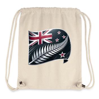 Neuseeland Aotearoa Kiwi 1 - Stanley/Stella recycelter Gym Bag - Naturweiß - Vorne