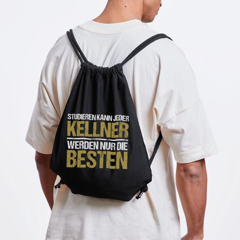 Anyone can study - Kellner Edition Stanley/Stella Recycled Gym Bag