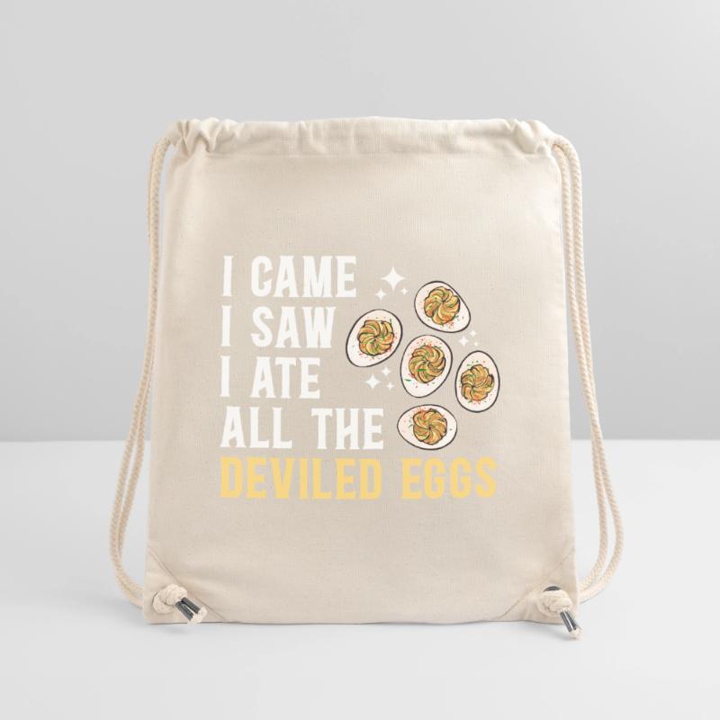 Gefüllte Eier Deviled Eggs Stanley/Stella recycelter Gym Bag