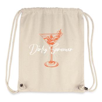 Schmutziger Martini-Cocktail Sommer - Stanley/Stella recycelter Gym Bag - Naturweiß - Vorne