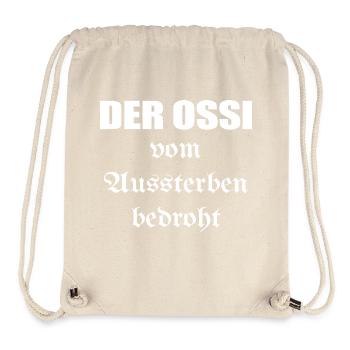 of the East Germans threatened with extinction - Stanley/Stella Recycled Gym Bag - natural - Front