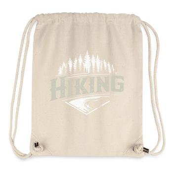 Hiking Wald Wanderer Naturfreund Outdoor Erlebnis - Stanley/Stella recycelter Gym Bag - Naturweiß - Vorne