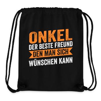 Uncle - Stanley/Stella Recycled Gym Bag - black - Front
