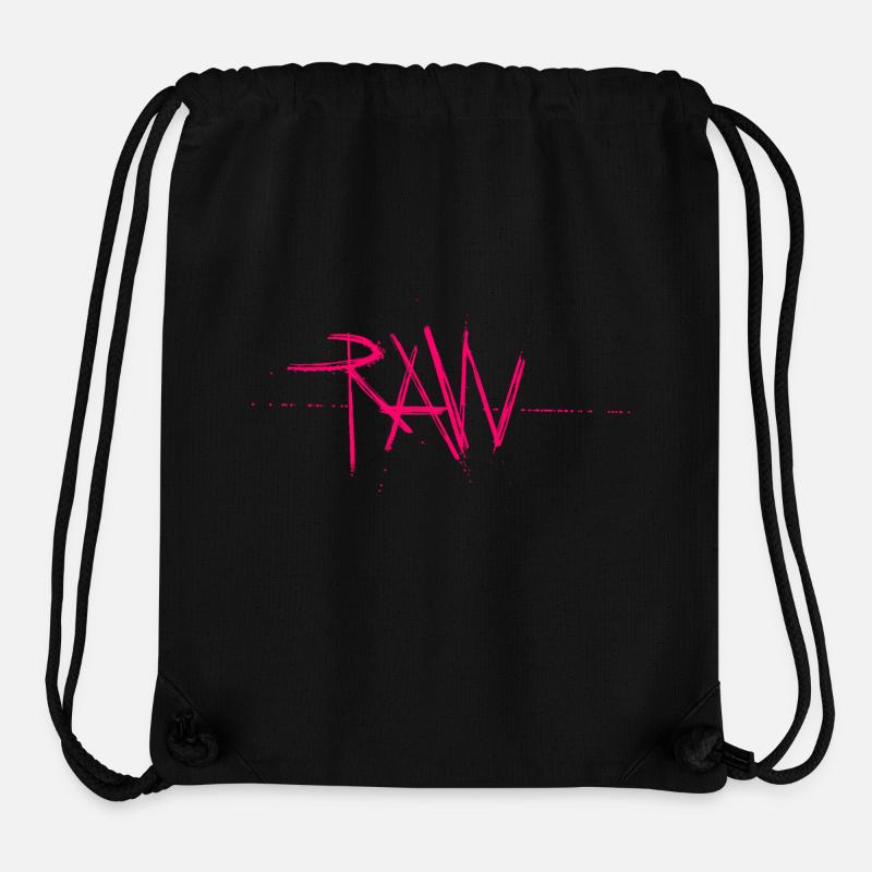 Hardstyle R! - Stanley/Stella recycelter Gym Bag - Schwarz
