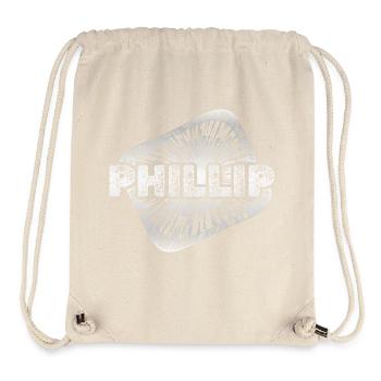 Phillip as Stardust - Stanley/Stella Recycled Gym Bag - natural - Front