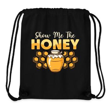 Show Me The Honey Beekeeper Apiarist Beekeeping - Stanley/Stella Recycled Gym Bag - black - Front
