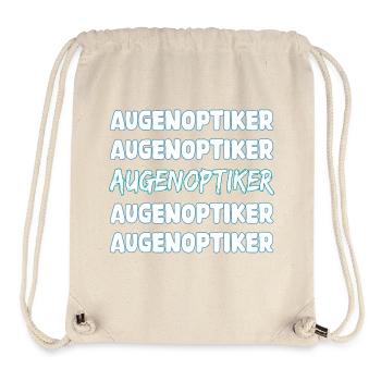 Augenoptiker als Job - Stanley/Stella recycelter Gym Bag - Naturweiß - Vorne