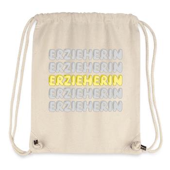 Kindergarten teacher as work - Stanley/Stella Recycled Gym Bag - natural - Front