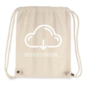 Design Loading - Stanley/Stella Recycled Gym Bag - natural - Front
