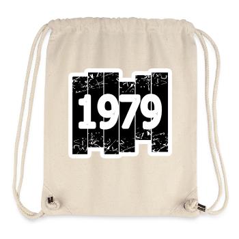 1979 - Stanley/Stella recycelter Gym Bag - Naturweiß - Vorne