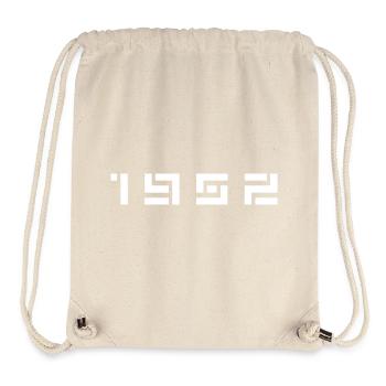 Year of Birth Birth Born In - Made in 1952 - Stanley/Stella Recycled Gym Bag - natural - Front