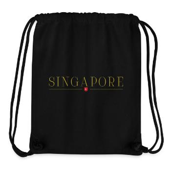 Ich liebe Singapur, Eleganz Stil Design T-Shirt - Stanley/Stella recycelter Gym Bag - Schwarz - Vorne