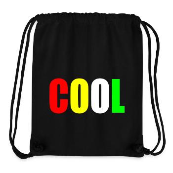 Cool - Stanley/Stella recycelter Gym Bag - Schwarz - Vorne