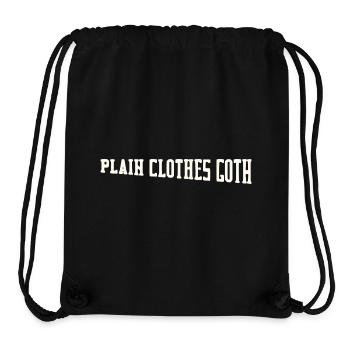 Plain Clothes Goth - Stanley/Stella Recycled Gym Bag - black - Front
