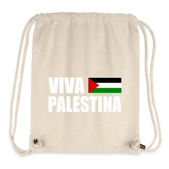 Viva palestina - Stanley/Stella Recycled Gym Bag - natural - Front