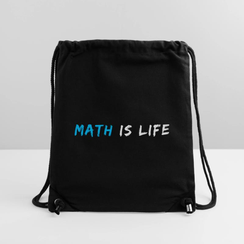 Math Is Life Quote | Funny Math Pun | Math Joke Stanley/Stella Recycled Gym Bag