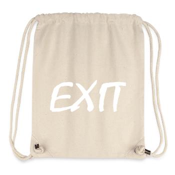 Exit - Stanley/Stella recycelter Gym Bag - Naturweiß - Vorne