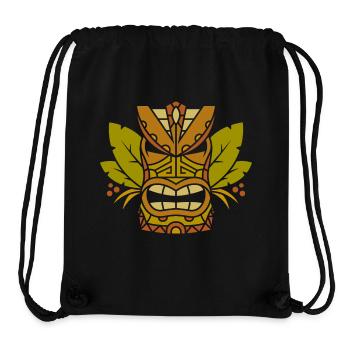 Mystische geheimnisvolle Aztekenmaske - Stanley/Stella recycelter Gym Bag - Schwarz - Vorne