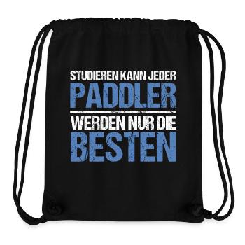 Anyone can study - Paddler Edition - Stanley/Stella Recycled Gym Bag - black - Front