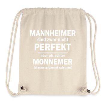 Mannheim Monnem Mannheimat - Stanley/Stella recycelter Gym Bag - Naturweiß - Vorne