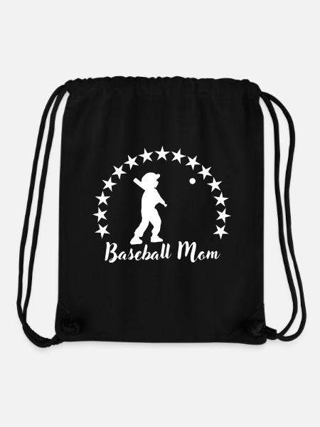 Baseball Mutter - Stanley/Stella recycelter Gym Bag - Schwarz